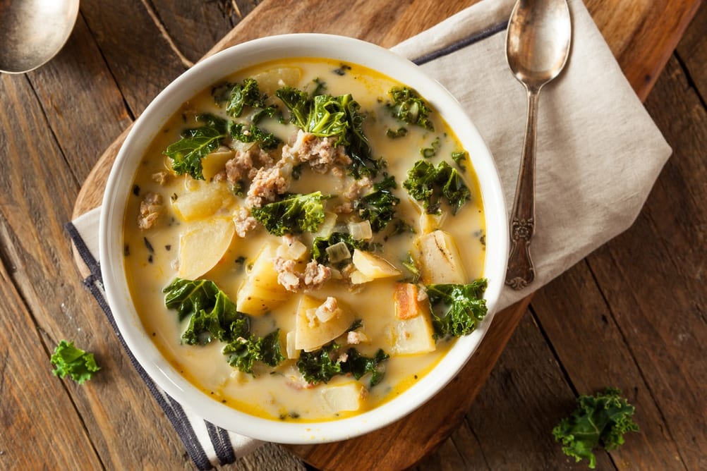 Spicy Tuscan kale and ricotta bake