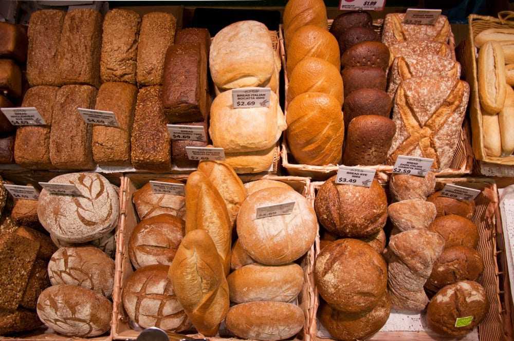 Fresh baked breads